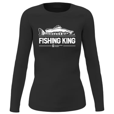 Fishing King' Women Long Sleeve Shirt